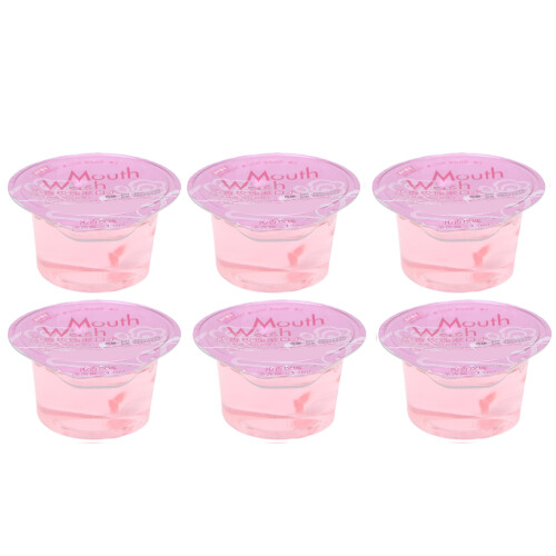 6pcs Rosa Bocca Portatile Freschezza Alito