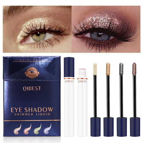 4 Colors Glitter Waterproof Eyeshadow Party Wedding