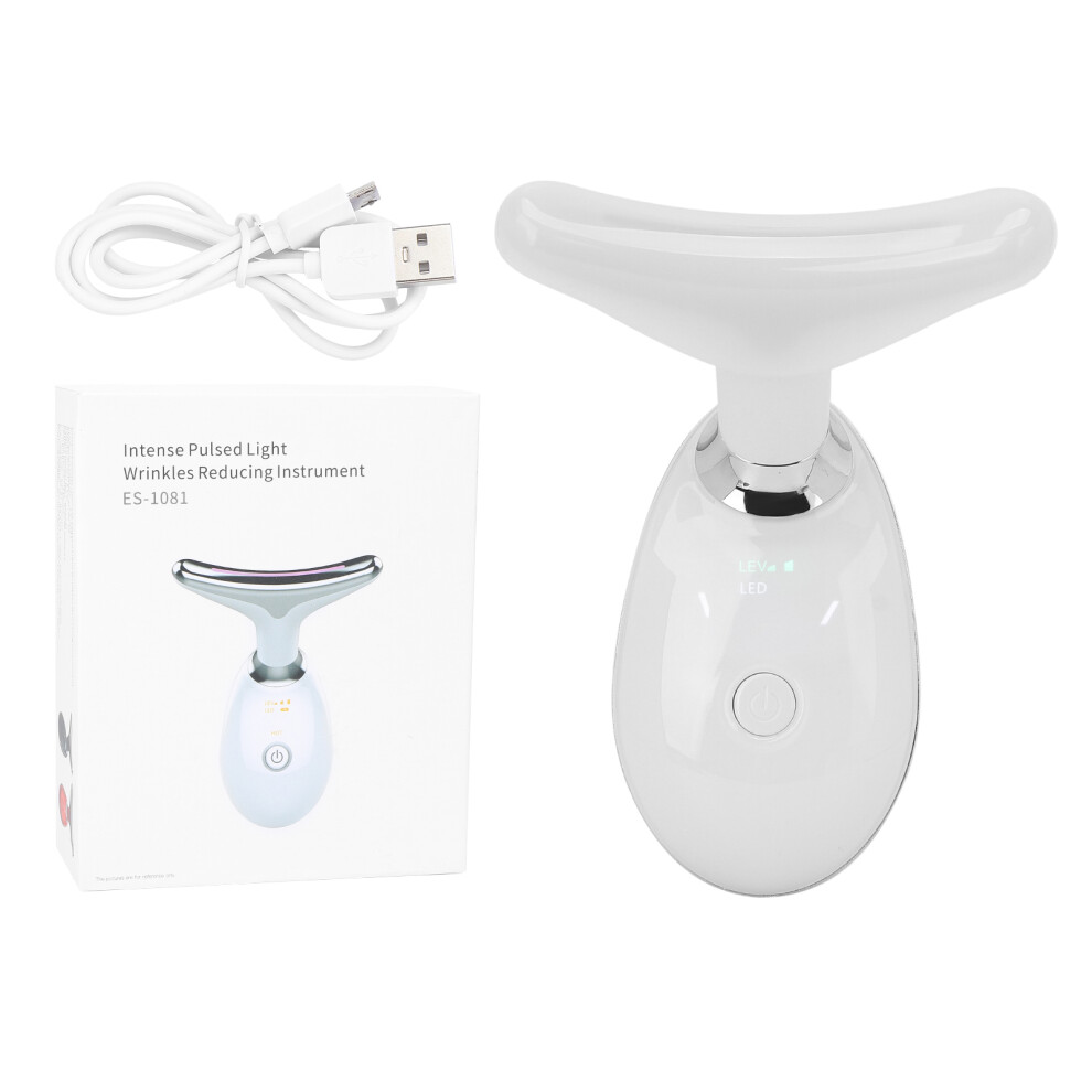 Light Neck Beauty Machine Skin Lifting Firming Wrinkle Removal Massage
