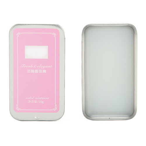 Draagbare vaste parfum unisex roze 0.35oz