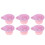 6pcs Rosa Bocca Portatile Freschezza Alito 4