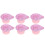6pcs Rosa Bocca Portatile Freschezza Alito 3