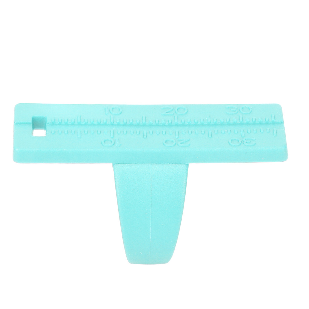 (Green) Endo Ruler Ring Plastic High Temp Root Canal Measuring Scale Blue 448787097569