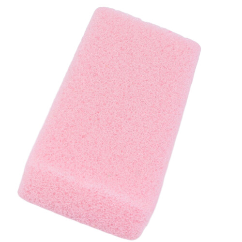 Vierkante voet pumsteen roze 7cm 1