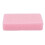 Vierkante voet pumsteen roze 7cm 4