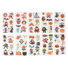 (#X) 10x Body-Sticker für Halloween & Partys, Kinder