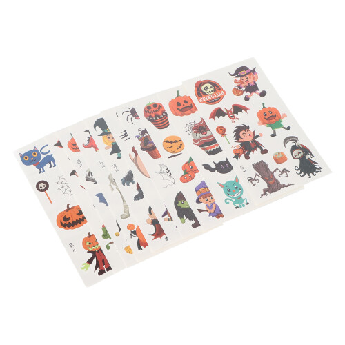 (#X) 10 Stuks Make-up Sticker Halloween Kinderen 2