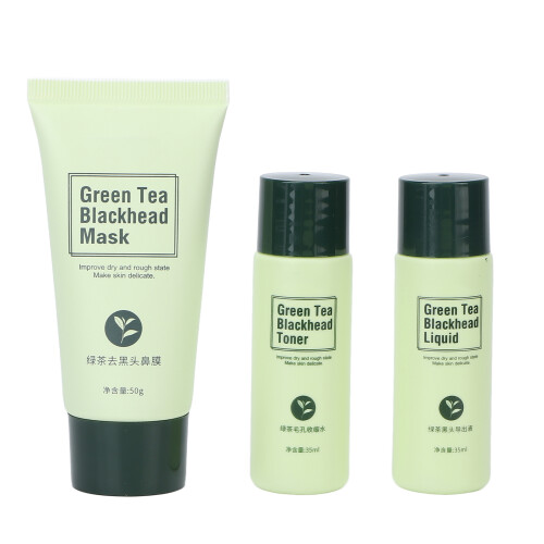 3pcs Blackhead Removal Serum Kit Deep Clean 1