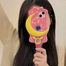 (For iphone 13 ProMax) Sailors Moons Magic Wand Phone Cases For Iphone 14 13 12 11 Pro Max Mini Xr X Xs Max Plus Soft Silicone Drop-proof Cover