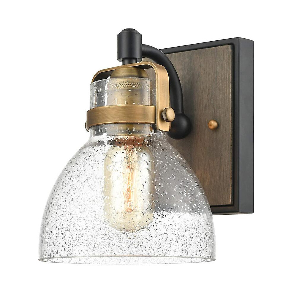 Kikidex (As Show, One Size) American Retro Industrial Wall Lamp, Bedroom Bedside Lamp, Study Background Wall Lamp