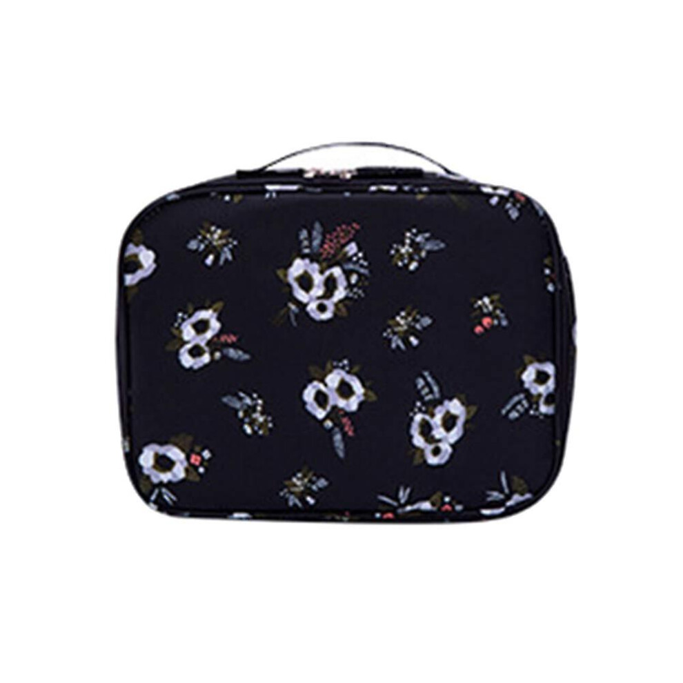 Kikidex (As Show, One Size) Travel Makeup Bags Makeup Cosmetic Case Organizer Waterproof Wash Bags With Adjustable Dividers For Cosmetics Make Up Tools