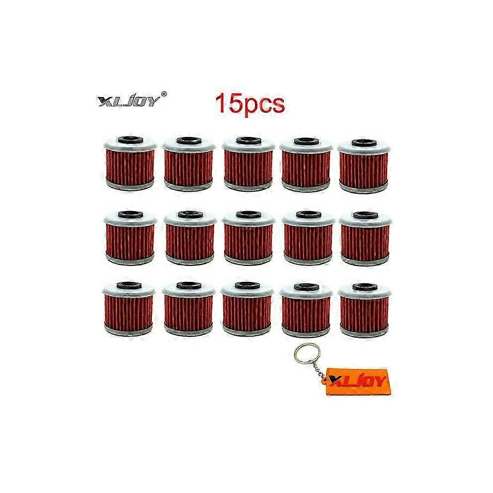 Kikidex (As Show, 8Pcs) Oil Filters For Honda Trx450r Trx450er Crf450x Crf450r Crf250x Crf250r Crf150r Crf150f Crf 150F 150R 150Rb 250R 250X 450R