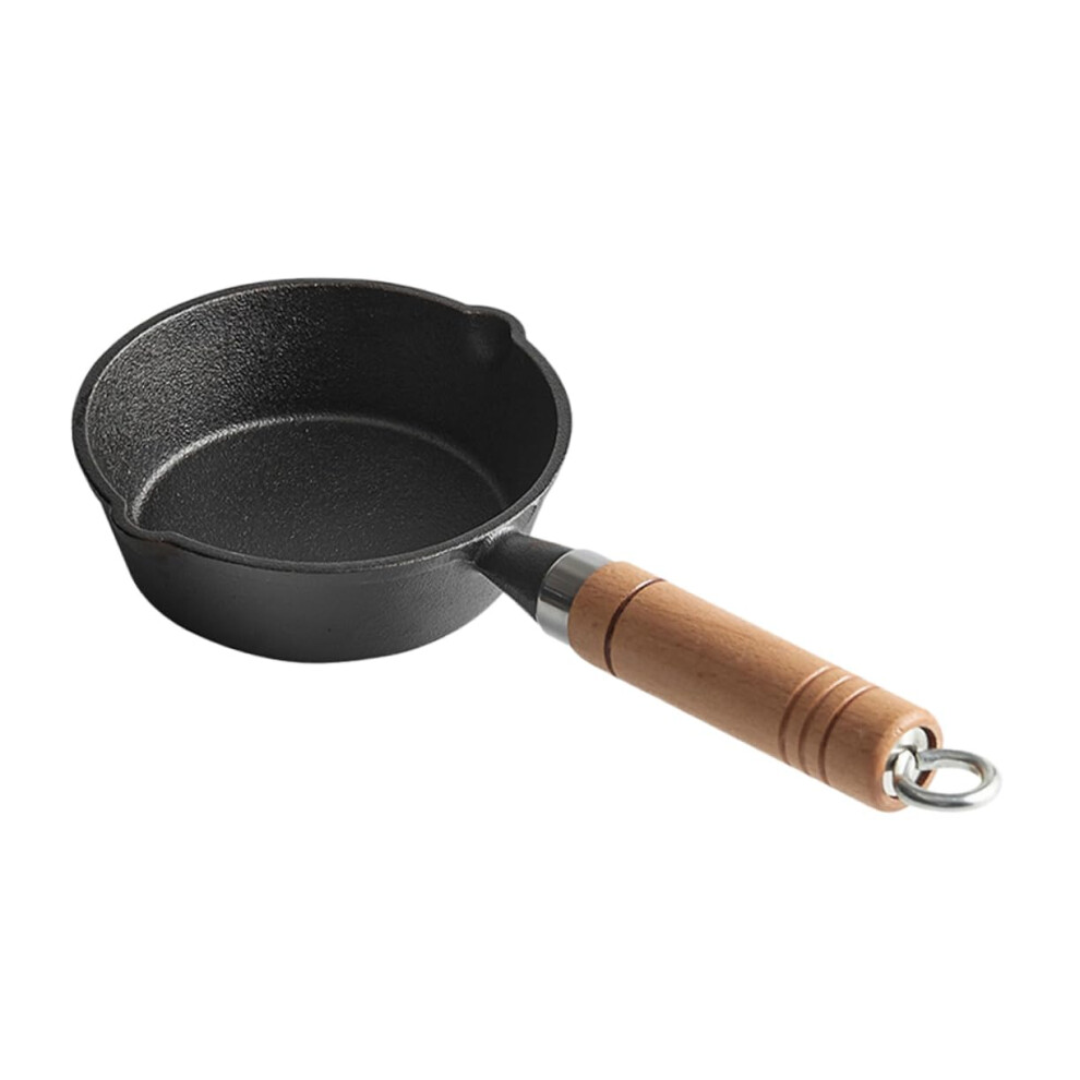 Cast Iron Skillet Small Pot Sauce Pot With Spout Design For Butter Melting Kitchen Accessory For Frying Pan Use-image-OPC-PMK8DPN-NEW