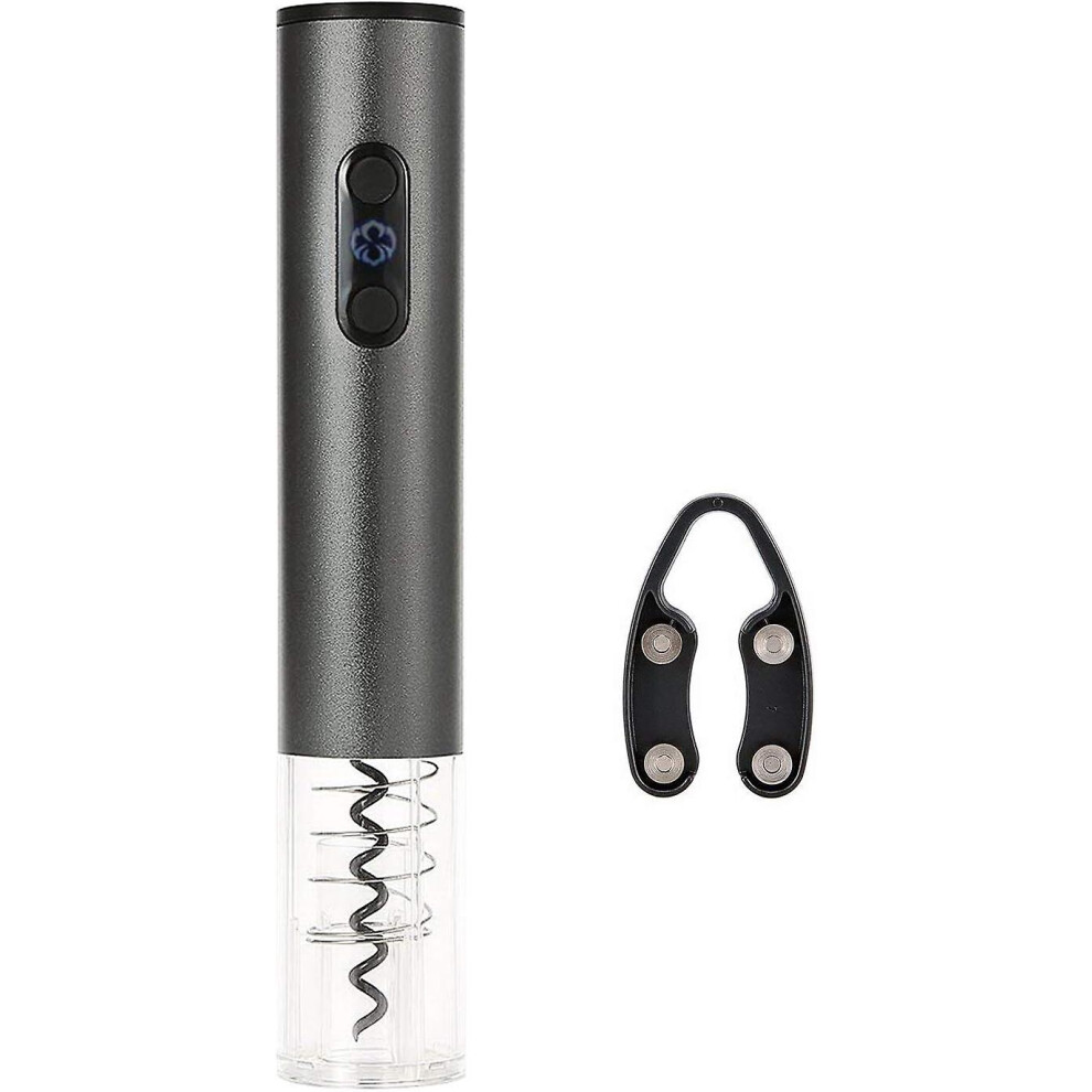 Kikidex (As Show, One Size) Electric Bottle Opener, Electric Corkscrew, Automatic Bottle Opener, Wine Opener Set With Automatic Corkscrew And Foil Cutter