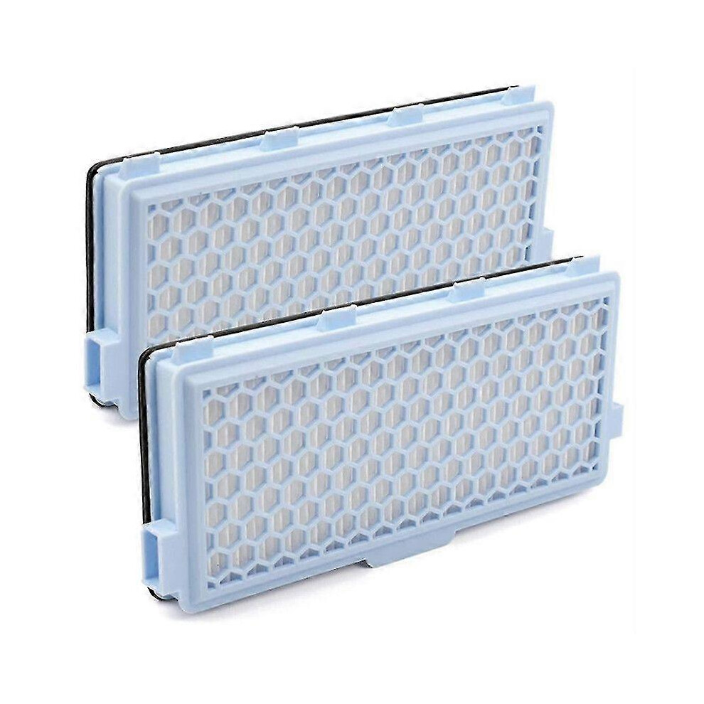 Kikidex (As Show, One Size) 2 Pcs Hepa Filter For Miele S4/S5/S6/S8/S8000/S8999/S6000/S4000/S4999/Complete C2/Compact C1/Sf-Ha 50 Vacuum Cleaner