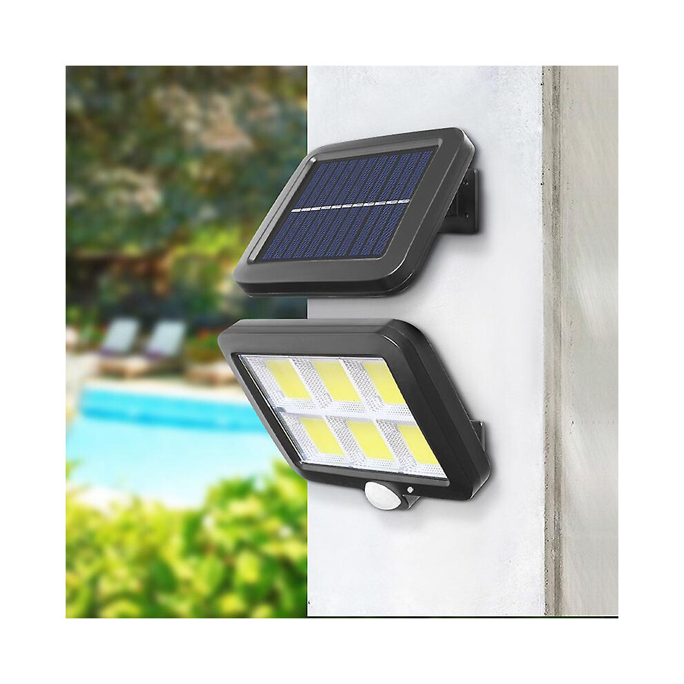 Kikidex (As Show, One Size) Outdoor Solar Light With Waterproof Motion Sensor, Suitable For Garden Deck Patio Door Parking Security Light