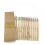 (colorful-12-4) 12 Bamboo Charcoal Toothbrushes Soft Bristles 1
