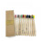 (colorful-12-1) 12 Bamboo Charcoal Toothbrushes Soft Bristles 1