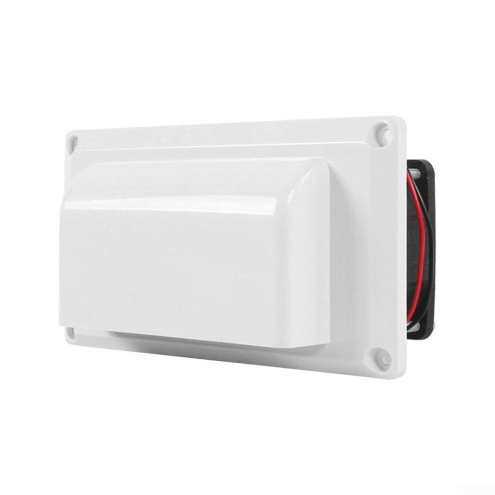 Side Exhaust Fan 12V 15W For Caravan Trailer Boat Marine Yacht 150X80x72mm White 9105992832828