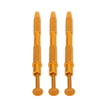 3 Stück Legierungs-Piercing-Kugelzange, 12cm, Gold-Schmuckwerkzeug