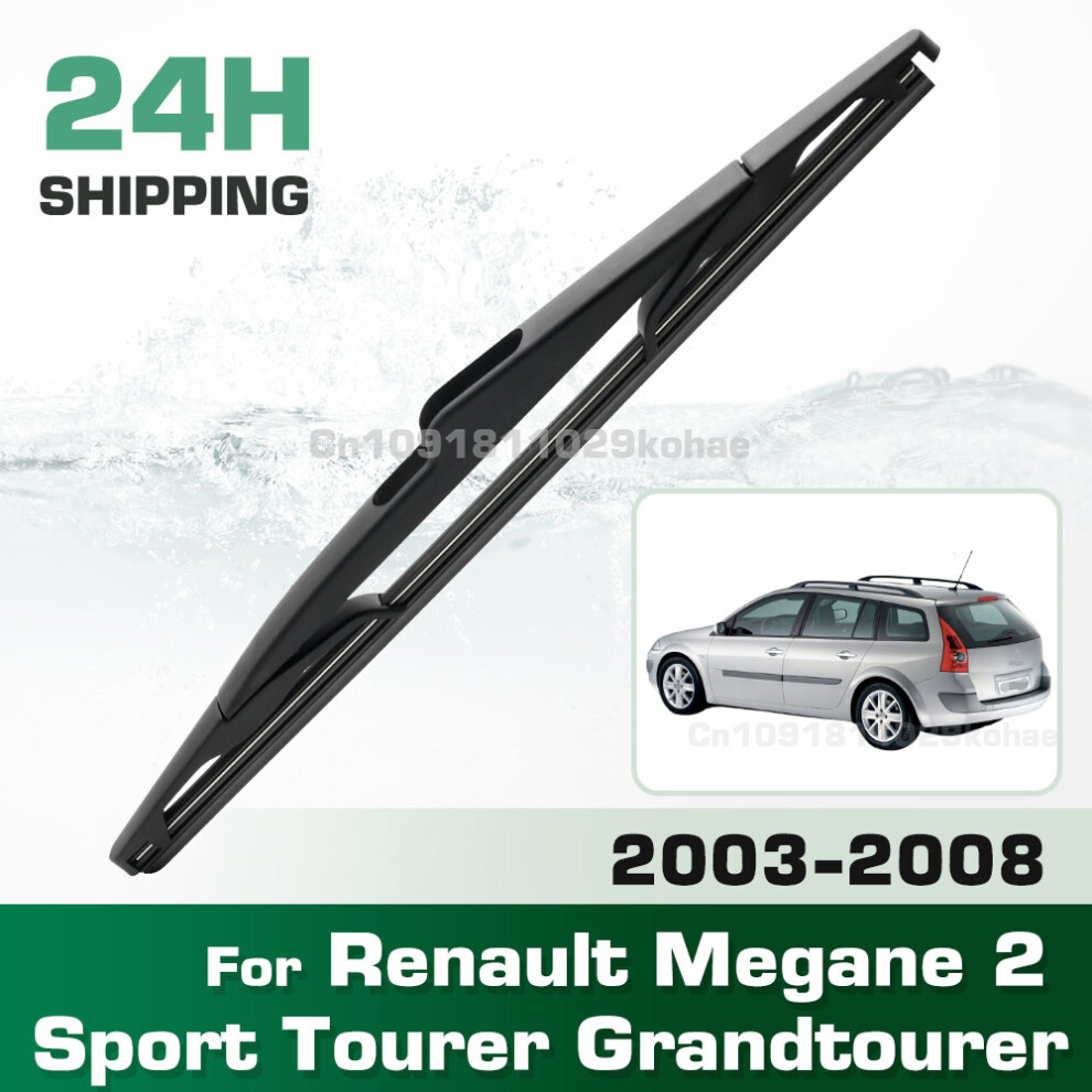 (1Pc) Wiper 10" Rear Wiper Blades Set For Renault Megane 2 Sport Tourer Grandtourer 2003 - 2008 Windshield Windscreen Window 6935159276898