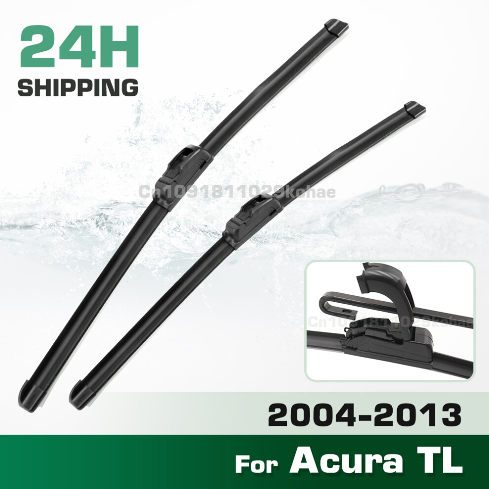 (2Pcs) Wiper Lhd&Rhd Front Wiper Blades Set For Acura Tl Ua6 Ua7 Ua8 Ua9 2004 - 2013 Windshield Windscreen Window 26" 19" 6935159270926