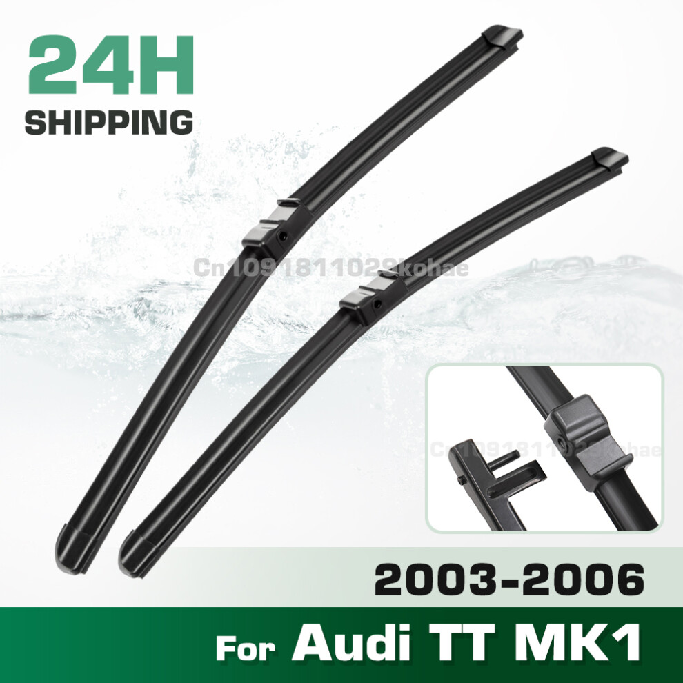 (Right hand drive) Wiper LHD&RHD Front Wiper Blades Set For Audi TT MK1 2003 - 2006 Windshield Windscreen Window Brush 21" 21"-image-OPC-PMK8GT9-NEW