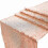 (120x120cm, White) Table Runner "gold Sequin Tablecloth Table Tape" 3