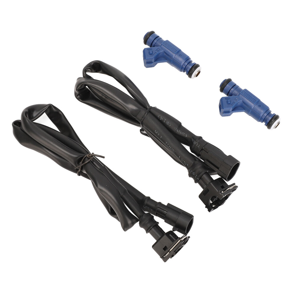 Premium Fuel Injector Set With Pigtail For Polaris Ranger Rzr 7681356842471