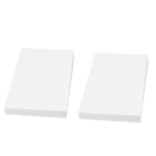 Versatile 100Pcs White 4x6 Blank Postcards for Creative Crafts