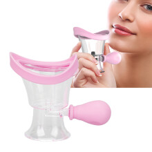 Silikon-Augenwaschbecher-Kit, steuerbare Squeeze-Pressung, Pink für die Augenreinigung