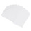 Versatile 100Pcs White 4x6 Blank Postcards for Creative Crafts 5