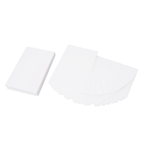 Versatile 100Pcs White 4x6 Blank Postcards for Creative Crafts 1