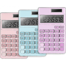 3 Pieces Mini Calculator Pocket Size Calculator Electric Digital Desktop Calculator with 8-digit Lcd Display Free Shipping