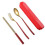 1 Set Portable Cutlery Stainless Steel Chopsticks Dinnerware Flatware with Box 2