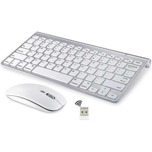 Wireless Keyboard And Mouse for Apple Imac Windows Or Android (2.4g Wireless)