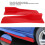 2pcs Universal ABS Car Side Skirt Winglets Anti-Scratch Splitters 7
