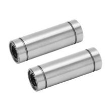 2 Stück Stahl-Linienlaufbuchsen Präzise, reibungsarm, CNC-Linienführung