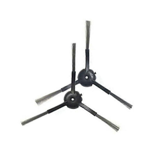 3pcs for Roidmi Eve Plus Robot Vacuum Cleaner Main Brush Side Brush 1