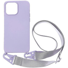 (Violet) Cellphone Protector Protective Phone Case With Crossbody Lanyard Compatible With Iphone 14 Pro Max
