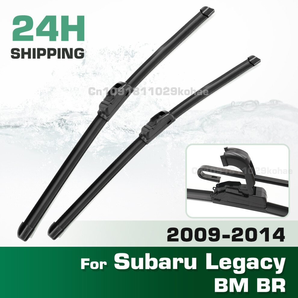 (2Pcs) Wiper Lhd&Rhd Front Wiper Blades Set For Subaru Legacy Bm Br 2009 - 2014 Windshield Windscreen Window Brush 26" 18" 6935159272203