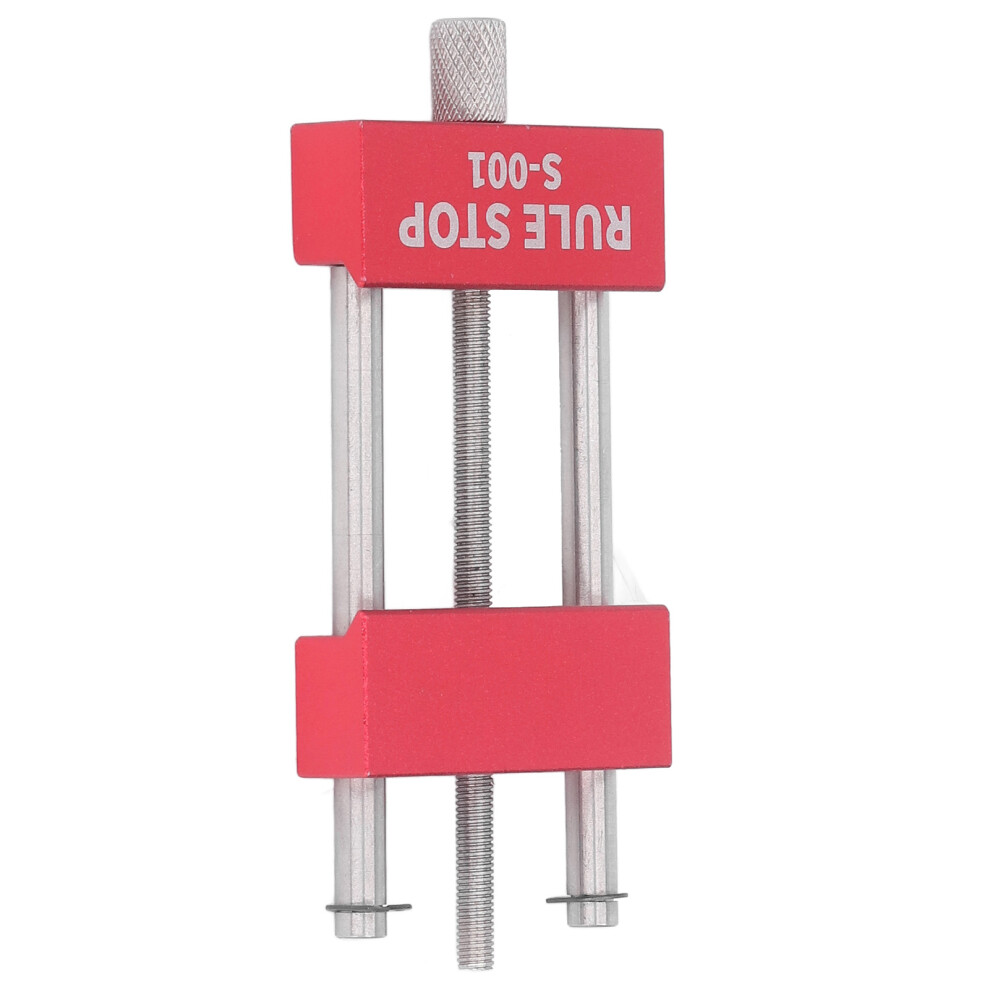 Portable High Precision Ruler Stopper For Craft And Mill Tasks 4641356845912