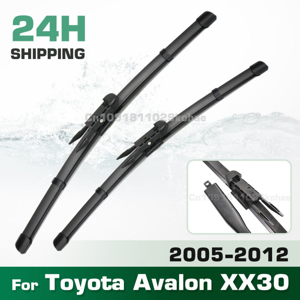 (Left Hand Drive) Wiper Lhd&Rhd Front Wiper Blades Set For Toyota Avalon Xx30 2005 - 2012 Windshield Windscreen Window Brush 26" 20" 6935159272043