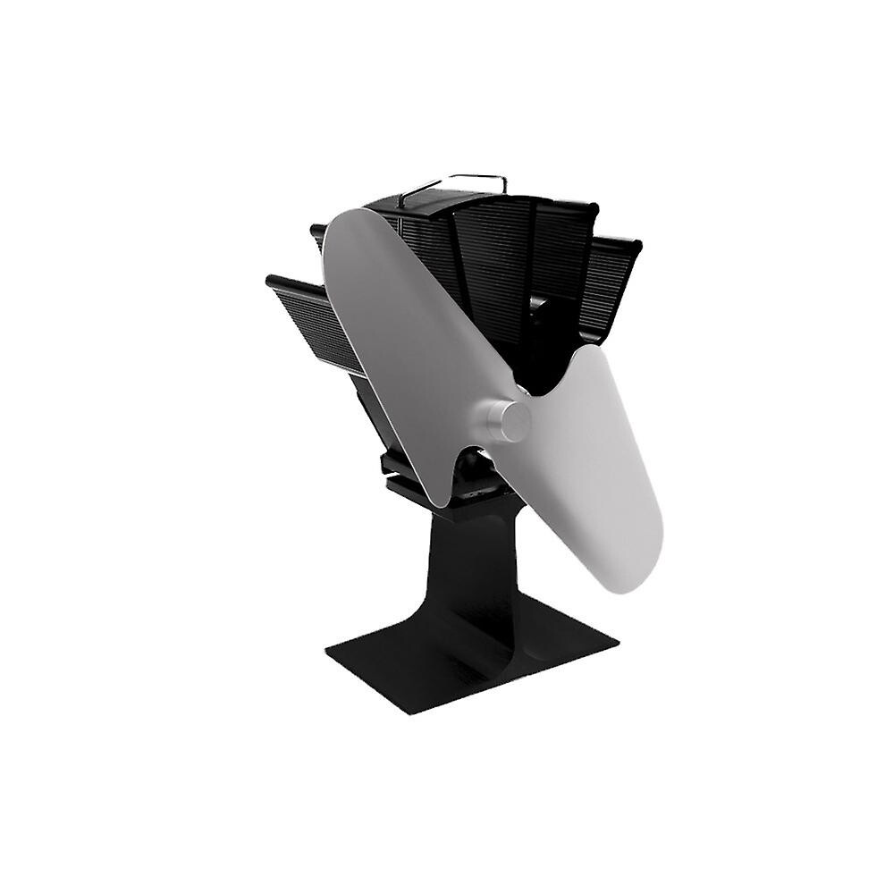 Kikidex (As Show, One Size) Fireplace Fan, Wood-Burning Thermal Fan, Quiet Design, Suitable For Household Ecological Heat Circulation-135103197Mm