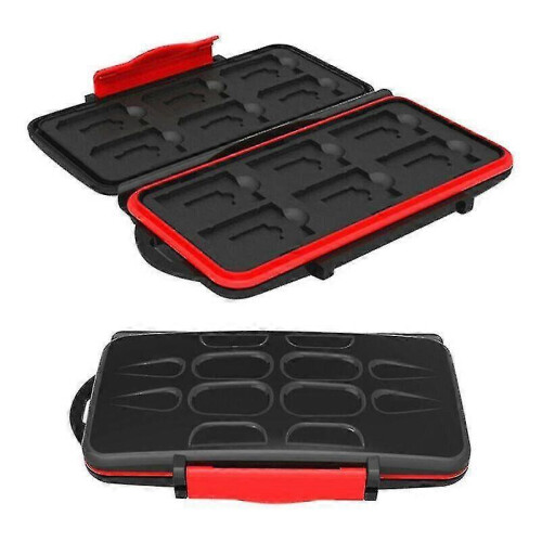 Slots Memory Card Case Holder Waterproof Multi-use Storage Cards Box Sd Storage