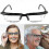 Adjustable Eye Glasses Dial Vision Variable Focus Eyewear Distance Reading Xinmu 1