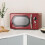 Hamilton Beach Microwave, Retro Collection by Hamilton Beach, 20L, Red 10