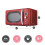 Hamilton Beach Microwave, Retro Collection by Hamilton Beach, 20L, Red 9