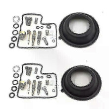 2 Sets for Honda Vt700 Vt750 Shadow Vt700c Vt750c Motorcycle Carburetor Repair Kit Plunger Diaphragm