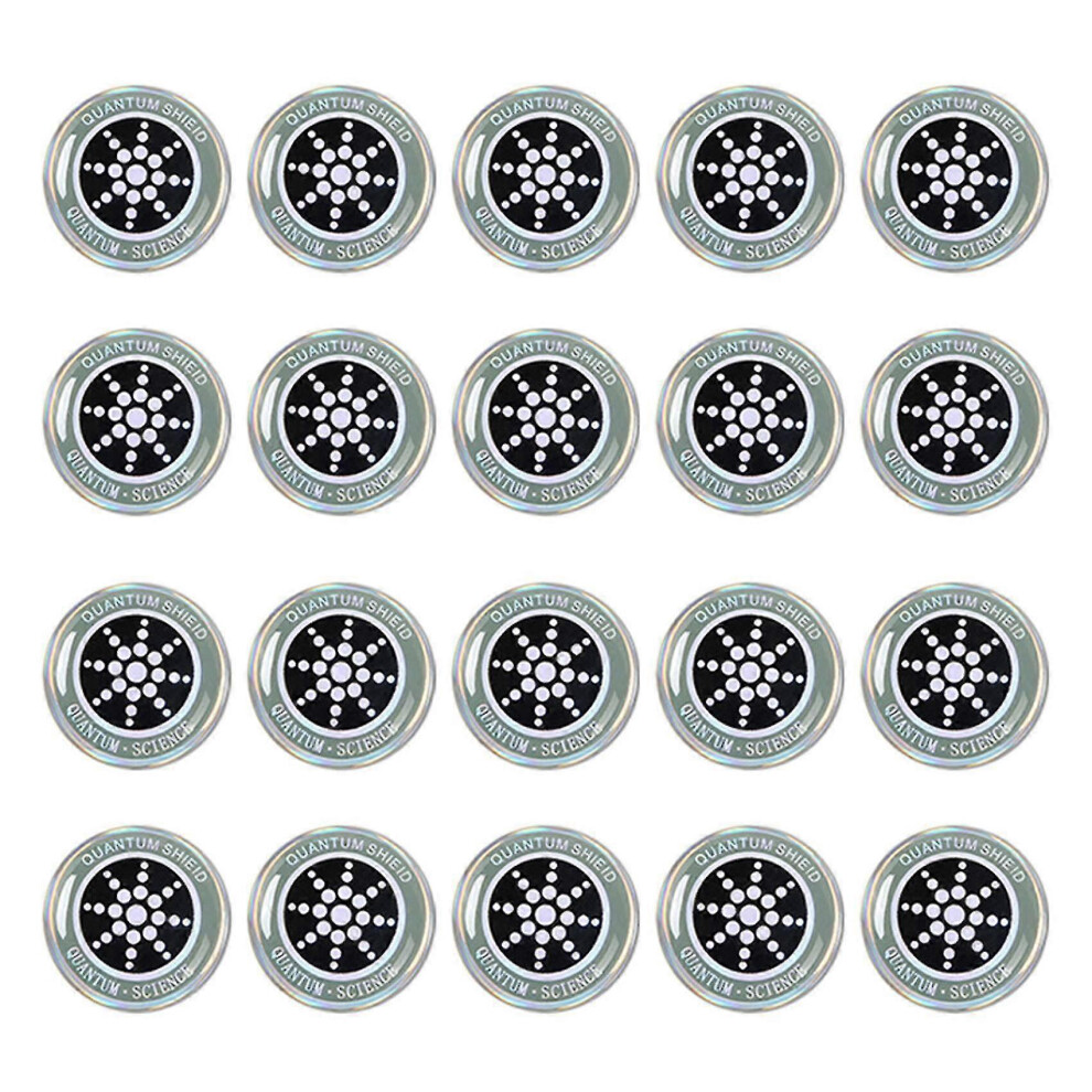 Kikidex (As Show, One Size) 20Pcs Emf Protection Sticker Anti Radiation Cell Phone Sticker For Phone Laptop And All Electronic